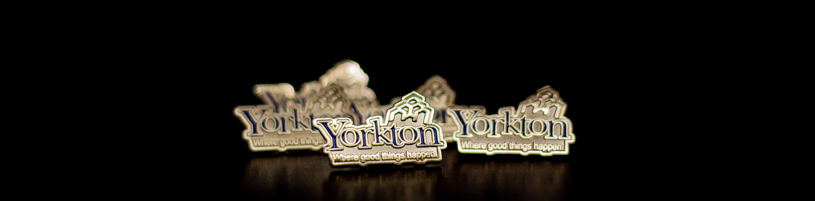 lapel pins for the City of Yorkton